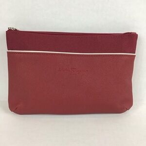 Salvatore Ferragamo Maroon Travel Bag